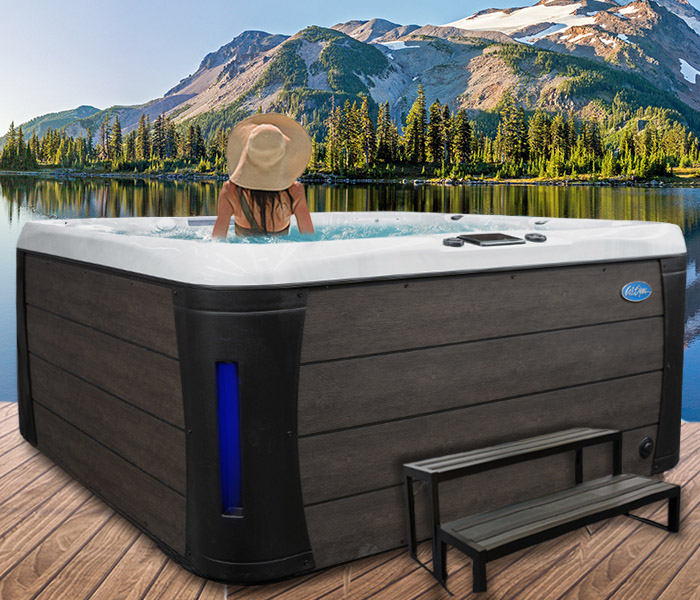 Calspas hot tub being used in a family setting - hot tubs spas for sale Burbank